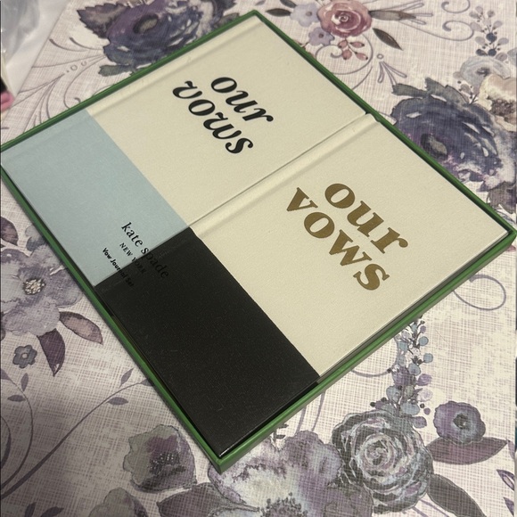 Nwt Kate spade our vows vow journal set - Picture 3 of 4
